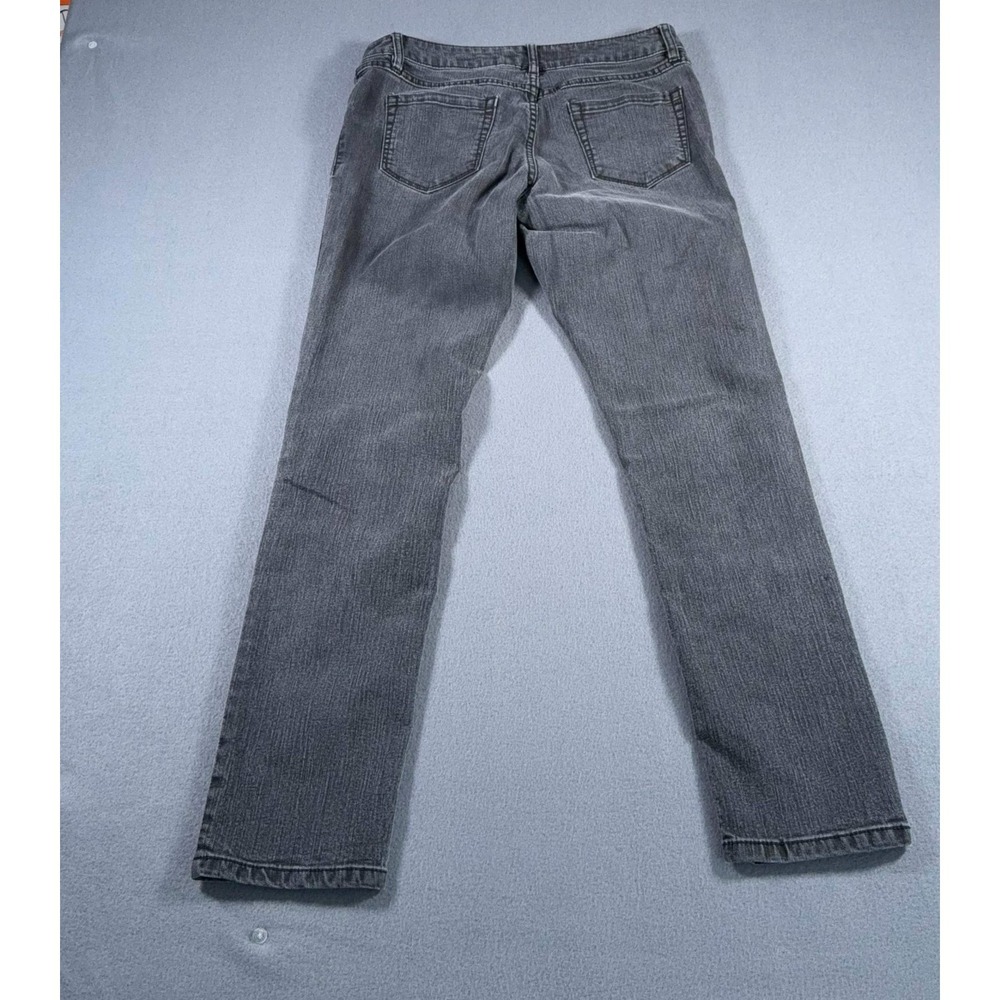 d.Jeans Stretch Skinny Jean Womens Size 10 Black/Gray Comfortable Cool - Picture 2 of 8